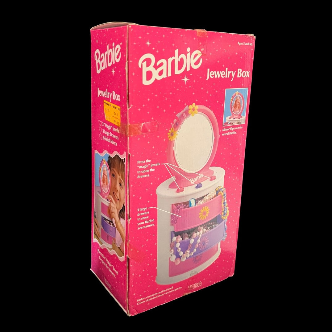 1996年★90's★Barbie★バービー★Jewelry Box★ジュエリーボックス★アクセサリーケース★フィギュア★人形★ぬいぐるみ★ビンテージ★