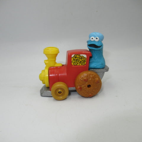 1981★SESAME STREET★Sesame Street★Cookie Monster★Cookie Monster★Doll★Figure★Plush toy★Mini car★Car★ 