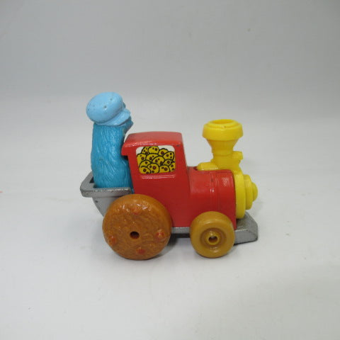 1981★SESAME STREET★Sesame Street★Cookie Monster★Cookie Monster★Doll★Figure★Plush toy★Mini car★Car★ 