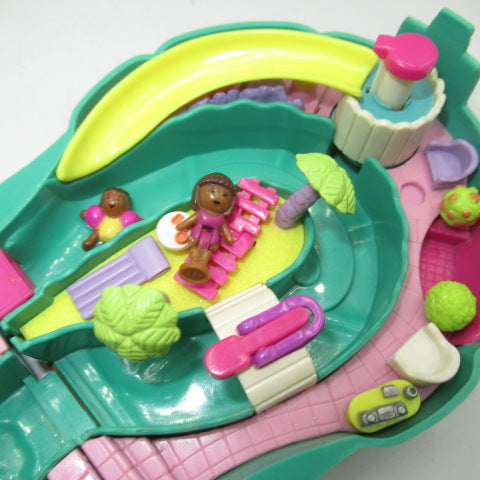 1995★90's★Vintage★Polly Pocket★Polly Pocket★Splash 'n Slide Water Park★Lazy River★Miniature★Play House★Figure★Doll★Plush Toy★ 