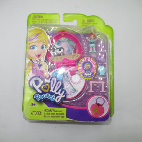 2018年★PollyPoket★ポーリーポケット★キーチェン★復刻★heart★ハート★バレリーナ★pink★ピンク★人形★フィギュア★ぬいぐるみ★