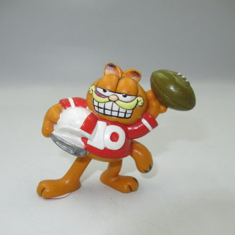 1981★80's★Vintage★GARFIELD★Garfield★PVC doll★Football★Figure★Doll★Plush toy★ 