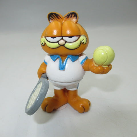 1981★80's★Vintage★GARFIELD★Garfield★PVC doll★Tennis★Figure★Doll★Plush toy★ 