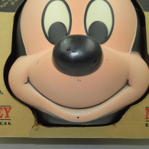 Disney★MICKY MOUSE★Lunch Box★Lunch Kit★Aladdin★Face-shaped Lunch Bag★Figure★Doll★Plush Toy★Boxed★Deadstock★ 
