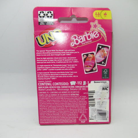 Barbie★バービー★Barbie The Movie★映画バービー★UNO★ウノ★カードゲーム★マーゴットロビー★KEN★フィギュア★人形★ぬいぐるみ★