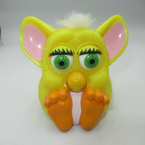 1998年★90's★vintage★ビンテージ★furby★ファービー★McDonald's★マクドナルド★mealtoy★ミールトイ★企業物★アドバタイジング★約８センチ★yellow★イエロー★フィギュア★人形★ぬいぐるみ★