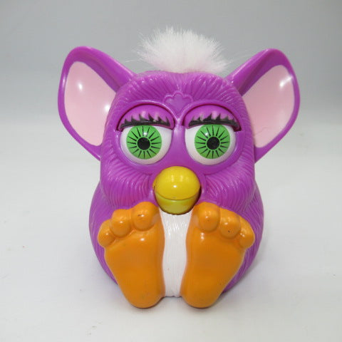 1998年★90's★vintage★ビンテージ★furby★ファービー★McDonald's★マクドナルド★mealtoy★ミールトイ★企業物★アドバタイジング★約８センチ★purple★パープル★ムラサキ★２★フィギュア★人形★ぬいぐるみ★