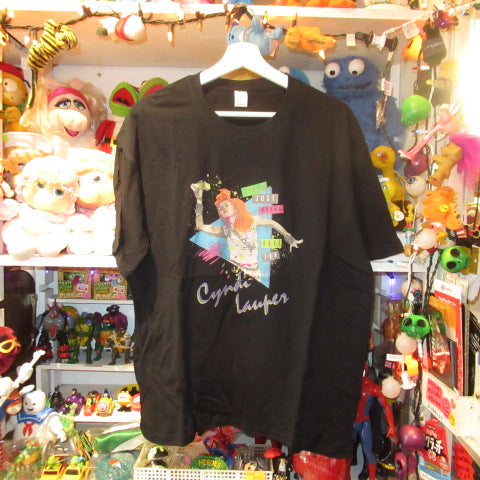 Cyndi Lauper★GIRLS JUST WANNA HAVE FUN★Figure★Doll★Plushie★T-shirt★Size L★ 