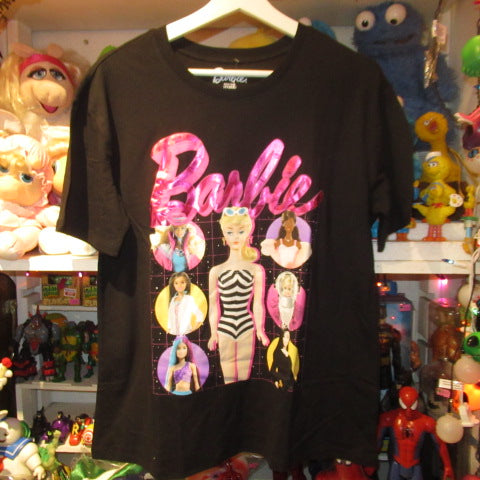 Barbie★Barbie★T-shirt★Original Barbie★Black★Youth size★Junior size★L size★Doll★Figure★Plush toy★ 