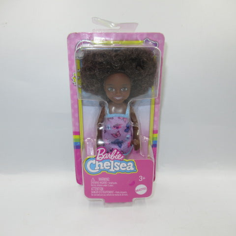2021年★Barbie★バービー★Chelsea★チェルシー★人形★フィギュア★ぬいぐるみ★１２センチ★ブラック★アフロ★