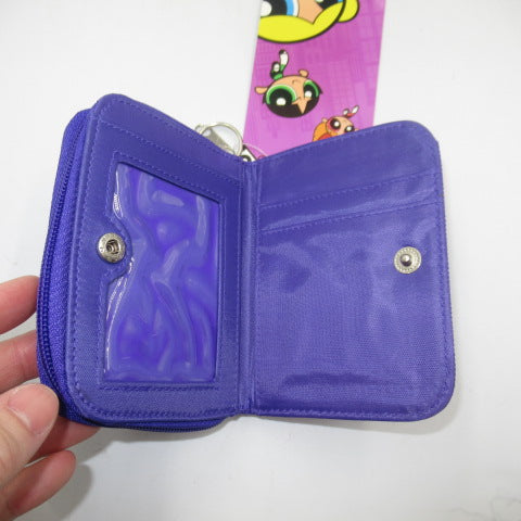 2003年★Powerpuff Girls★パワーパフガールズ★ウォレット★お財布★人形★フィギュア★ぬいぐるみ★デッドストック★パープル★