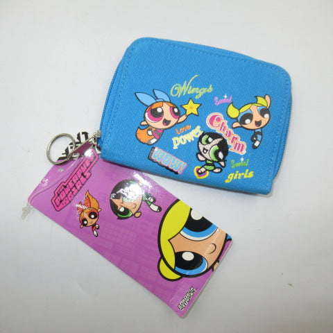 2003年★Powerpuff Girls★パワーパフガールズ★ウォレット★お財布★人形★フィギュア★ぬいぐるみ★デッドストック★ブルー★