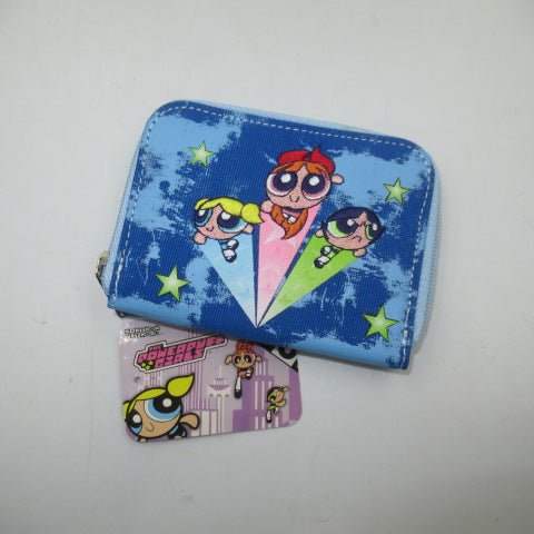 2003年★Powerpuff Girls★パワーパフガールズ★ウォレット★お財布★人形★フィギュア★ぬいぐるみ★デッドストック★ブルー★星★