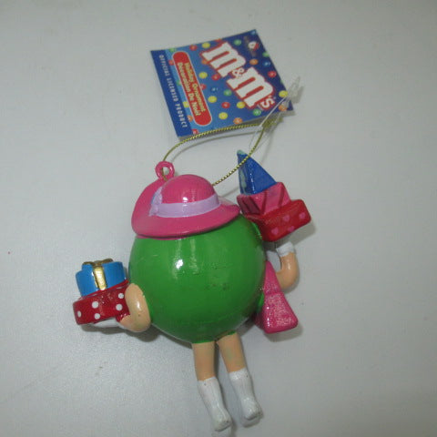 M&amp;M'S★M&amp;M's★Christmas ornament★Figure ornament★Christmas★Chocolate★Figure★Doll★Plush toy★Green★Present★ 