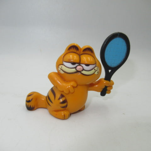 80's★GARFIELD★Garfield★PVC★Figure★Doll★Plush toy★Vintage★Tennis★ 