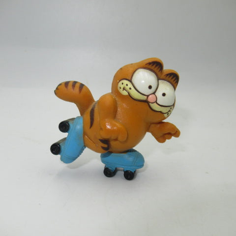 80's★GARFIELD★Garfield★PVC★Figure★Doll★Plush toy★Vintage★Roller skates★ 