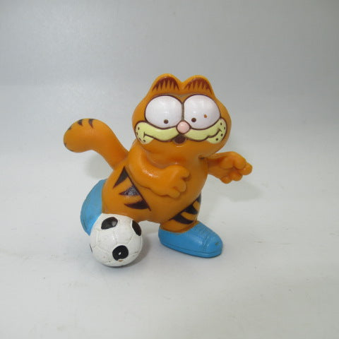80's★GARFIELD★Garfield★PVC★Figure★Doll★Plush★Vintage★Football★ 