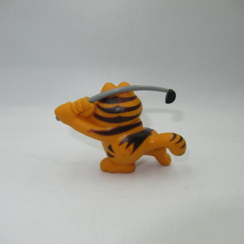 80's★GARFIELD★ガーフィールド★PVC★フィギュア★人形★ぬいぐるみ★ビンテージ★ゴルフ★2★