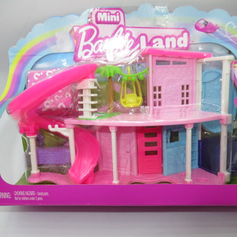 2024年★Barbie★バービー★Mini Barbie Land★ミニバービーランド★フィギュア★人形★ぬいぐるみ★ドールハウス★お家★3★