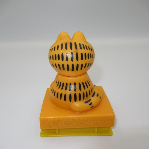 1981年80's★GARFIELD★ガーフィールド★メッセージドール★フィギュア★人形★ぬいぐるみ★I'M FAT,LAZY AND PROUD OF IT★