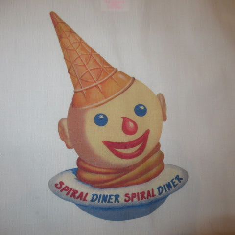 Hohokam DINER x SPIRAL DINER★Collaboration★Eco Bag★Tote Bag★Tote Bag★Hohokam Diner★Toys and Spiral★Collaboration Bag★CLOWN★Clown★Ice Cream★Harajuku★ 