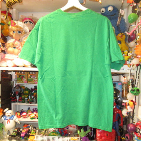 vintage★ビンテージ★SESAMESTREET★セサミストリート★オスカー★Tshirt★Tシャツ★green★グリーン★Lsize★人形★フィギュア★ぬいぐるみ★