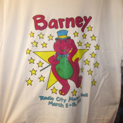 Burney★Burney★Dinosaur★Tshirt★Tee★T-shirt★white★Doll★Plush toy★Figure★sizeL★ 