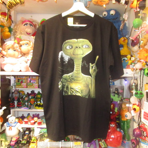 Movie ET★ET★T-shirt★Men's L size★Black★New★Figure★Doll★Plush toy★Figure★ 