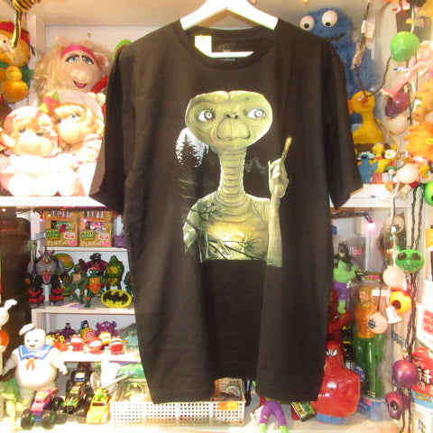 Movie ET★ET★T-shirt★Men's XL size★Black★New★Figure★Doll★Plush toy★Figure★ 