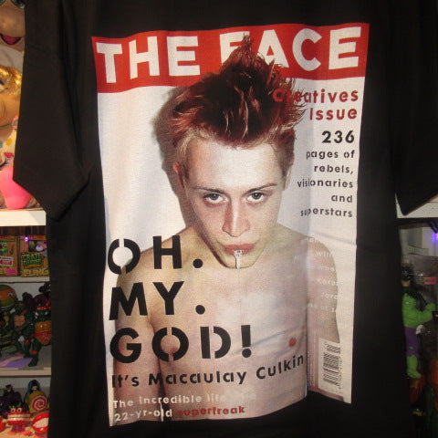 Macauly Culkin★Macaulay Culkin★Tshirt★Tee★Men's L size★Homealone★Figure★Doll★Plush toy★Figure★ 