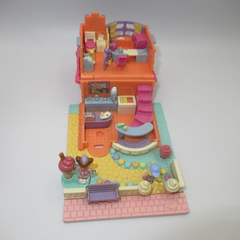 Rare! 90's★1995★Polly Pocket★Ice Cream Parlor★Figure★Doll★Plushie★Compact★Play House★House★Perfect! ★ 