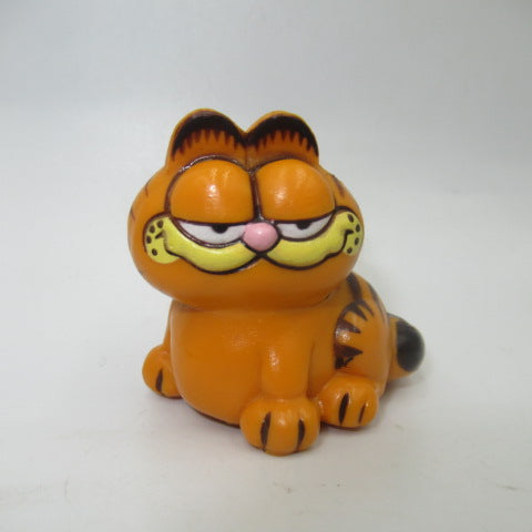 80's★GARFIELD★ガーフィールド★PVC★フィギュア★人形★ぬいぐるみ★ビンテージ★お座り★