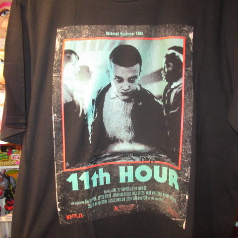 Netflix★STRANGERTHINGS★Elle★waffle★men's M★black★figure★doll★plush toy★ 