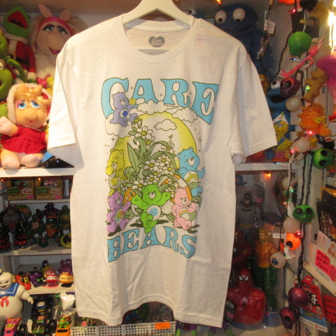 CareBar★Care Bear★Tshirt★Good Luck Bear★Cheer Bear★Men's M★white★Figure★Doll★Plush toy★ 