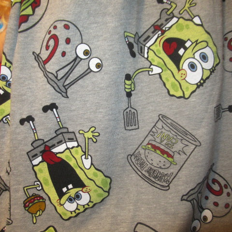SPONGEBOB★SpongeBob★Gary★Room Pants★Pajamas★Shorts★Men's L Size★Gray★Figure★Doll★Plush Toy★ 