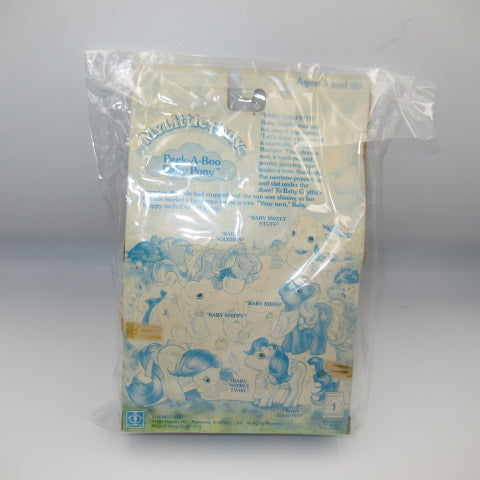 レア！ビンテージ★80’s★My Little Pony★マイリトルポニー★ベイビーポニー★Peek-A-Boo Baby Pony★ピークアブー ベイビーポニー★Baby Graffiti★フィギュア★人形★ぬいぐるみ★Hasbro★