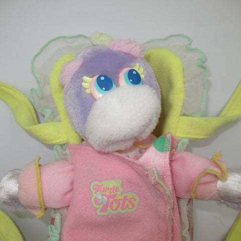 1988★80's★vintage★Mattel★Turtle Tots★Tootles★fancy★turtle★purple★pink★doll★stuffed animal★figure★ 
