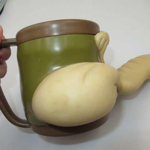 90's★LooneyTunes★Vintage★Looney Tunes★Looney Tunes★3D Mug★Plastic Cup★Wile E. Coyote★Wile E. Coyote★Figure★Doll★Plush Toy★ 