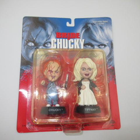 1998★BRIDE OF CHUCKY★BRIDE OF CHUCKY★CHILD'S PLAY★Chucky &amp; Tiffany★Figure set★Sideshow★Little big head★CHUKY★TIFFANY★Figure★Doll★Plush toy★ 