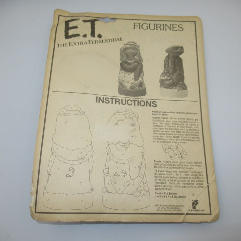 1982★80's★vintage★ET★movie ET★ET★painted figure set★FIGURINE★Handmade★kit★figure★doll★plush toy★figure size approx. 13cm★ 