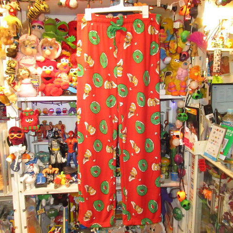 The Simpsons★Simpsons★Pajamas★Pajama Pants★Room Pants★Homer★Christmas★Santa Claus★Men's★M size★New item★ 