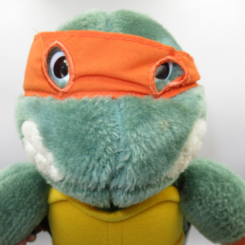 80's ★1989★TEENAGE MUTANT NINJA TURTLES★Michelangelo★Ninja Turtles★approx. 36cm★vintage★Mike★Michelangelo★Plush toy★Doll★Figure★ 