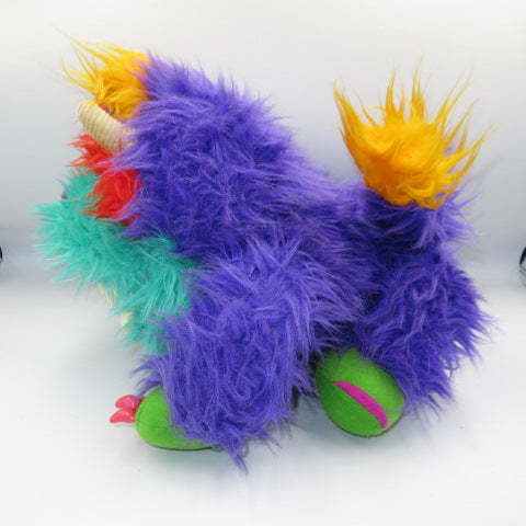 1986★80's★Vintage★My Pet Monster★My Pet Monster★Purple★RARK★Hand Puppet★Puppet Doll★Monster★Figure★Doll★Plush Toy★ 