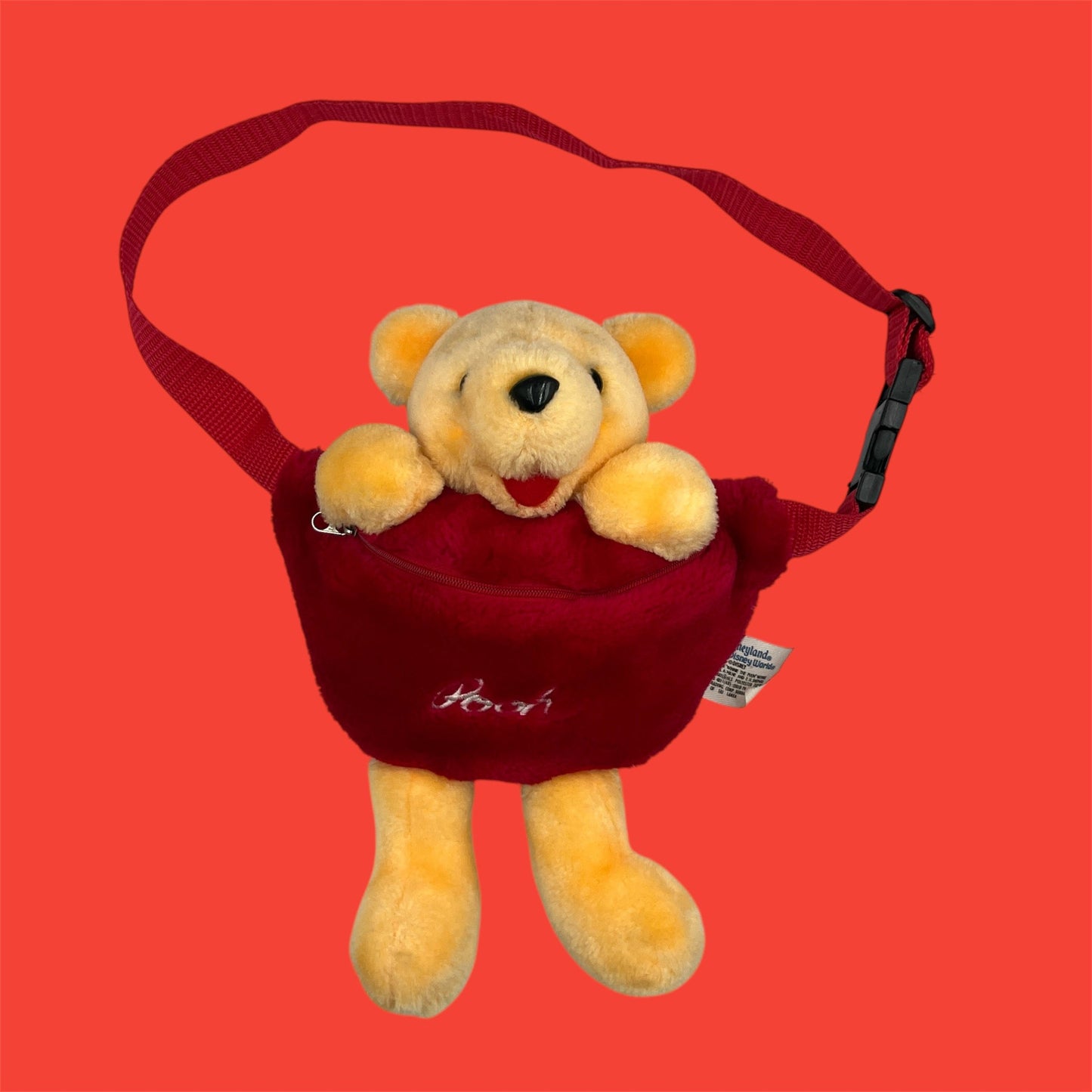 Vintage★Winnie the Pooh★Pooh★Waist pouch★Bag★Figure★Doll★Plush toy★2★ 
