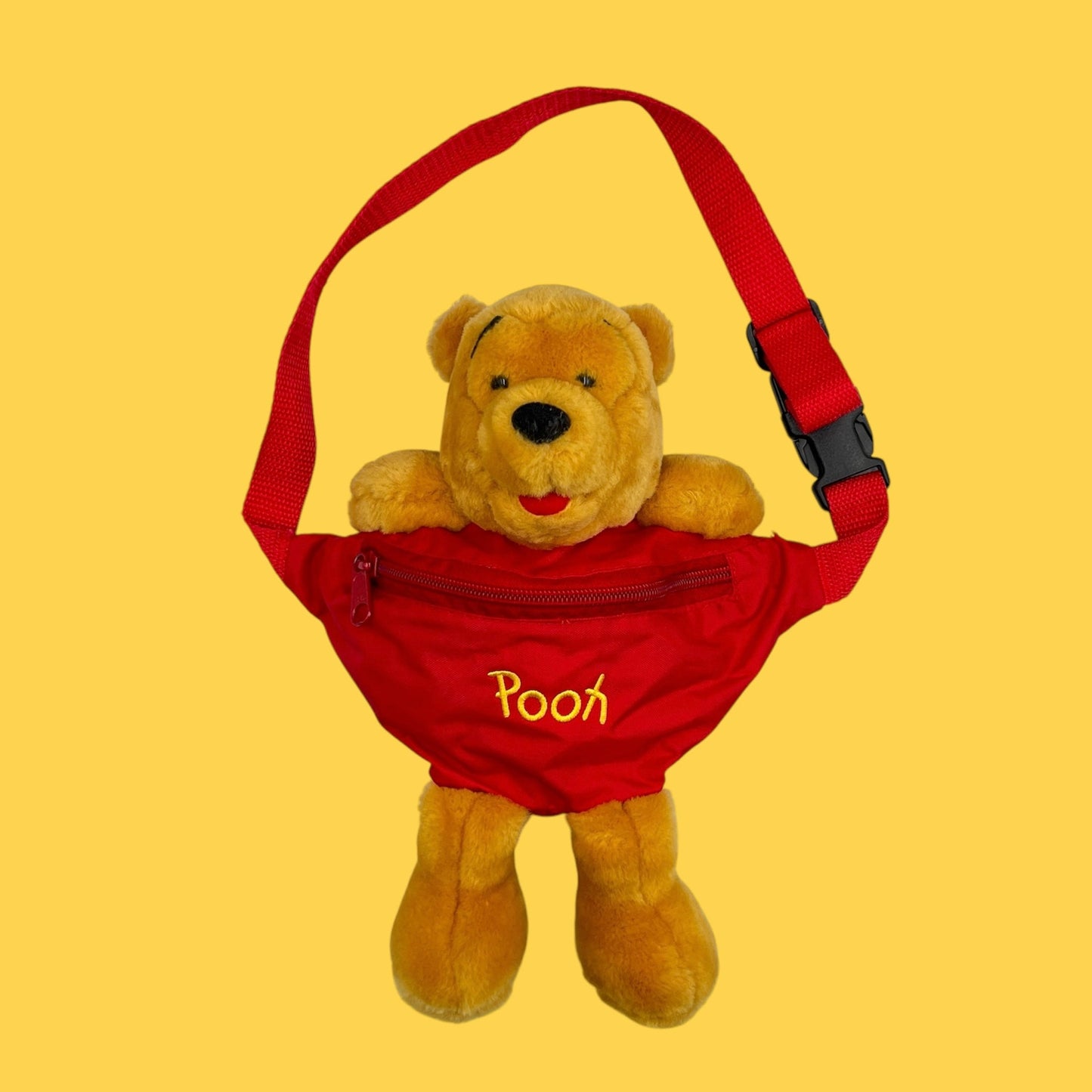 Vintage★Winnie the Pooh★Pooh★Waist pouch★Bag★Figure★Doll★Plush toy★1★ 