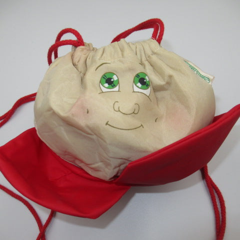 80's★Cabbage Patch Kids★Cabbage Doll★Drawstring Bag★Bag★Figure★Doll★Plushie★Deadstock★Red★ 