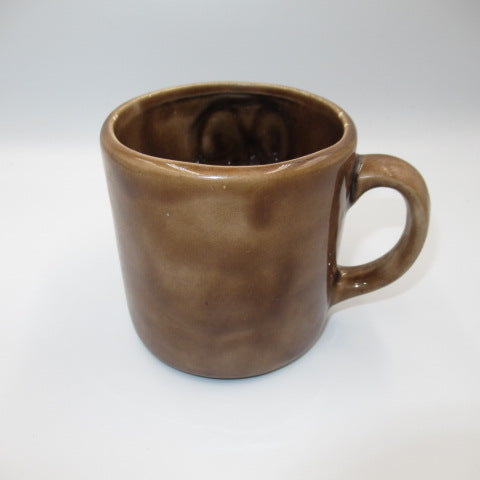 80's★ET★Movie ET★3D Mug★Figure★Doll★Plushie★Ceramics★Rare!★Brown★ 