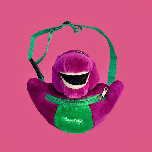 90's★Barney★バーニー★恐竜★ウエストポーチ★バッグ★人形★フィギュア★ぬいぐるみ★