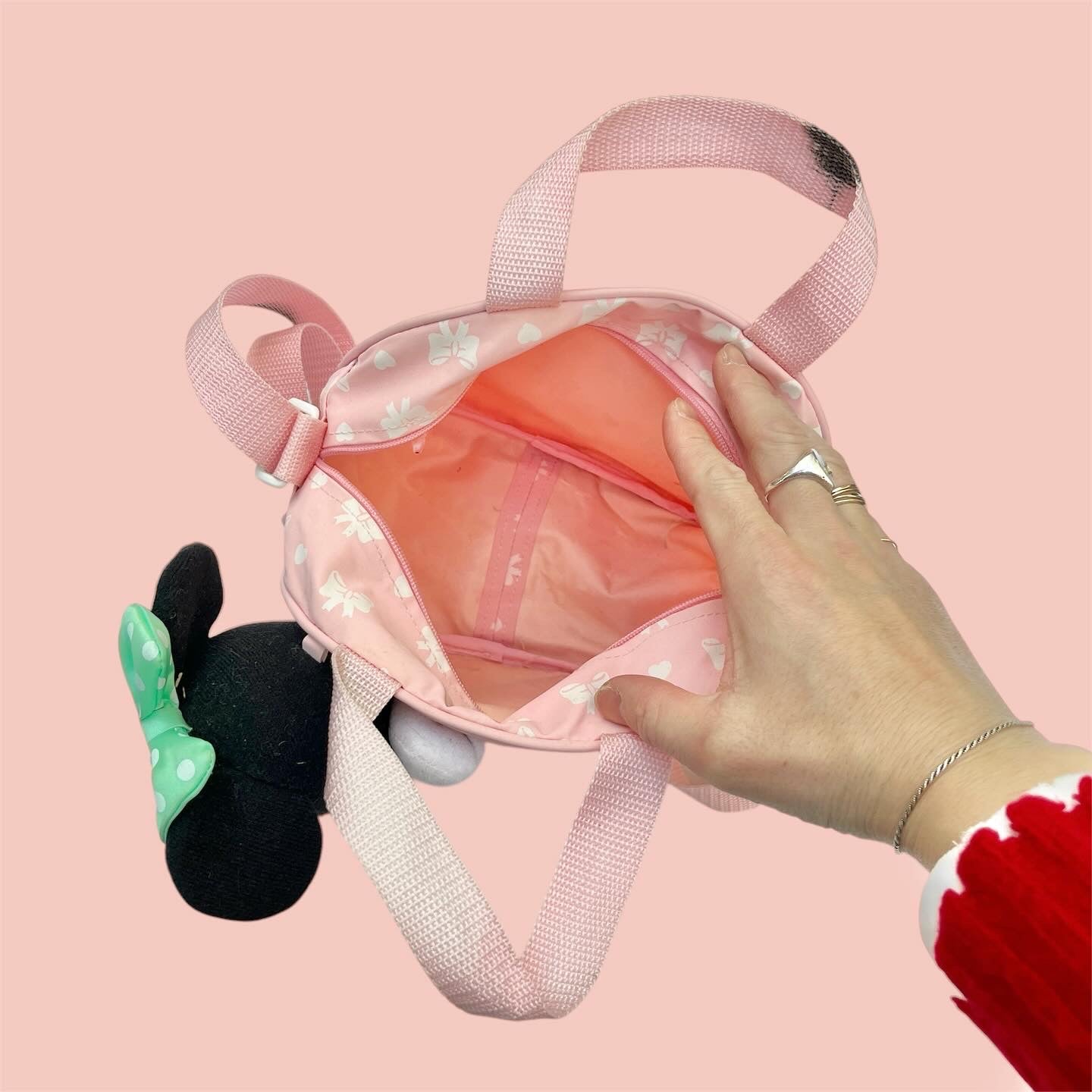 Vintage★Minnie Mouse★Minnie Mouse★Shoulder Bag★Doll★Plushie★Figure★Pink★Vintage★ 