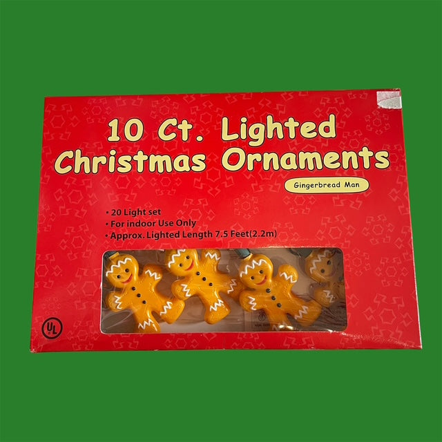 Gingerbread Man★Gingerbread Man★Party Lights★Party Lights★Christmas Lights★Doll★Plushie★Figure★Gingerbread Man Cookies★ 